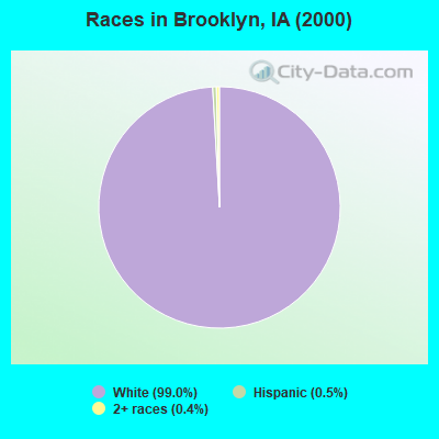 Races in Brooklyn, IA (2000)