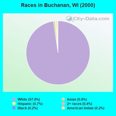 Races in Buchanan, WI (2000)