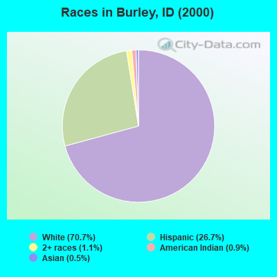 Races in Burley, ID (2000)