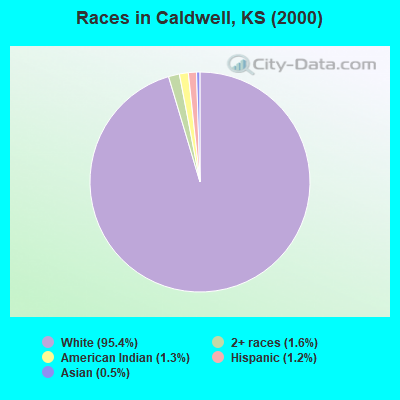 Races in Caldwell, KS (2000)