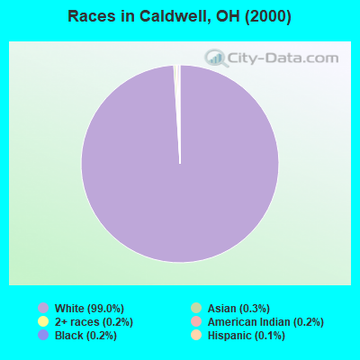 Races in Caldwell, OH (2000)