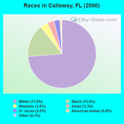 Races in Callaway, FL (2000)