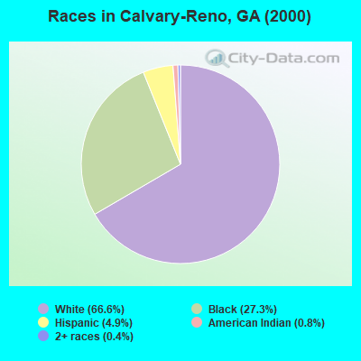 Races in Calvary-Reno, GA (2000)