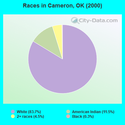 Races in Cameron, OK (2000)