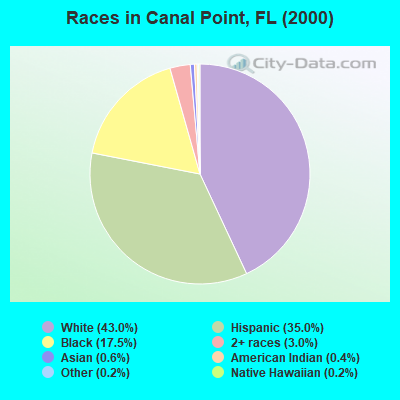 Races in Canal Point, FL (2000)