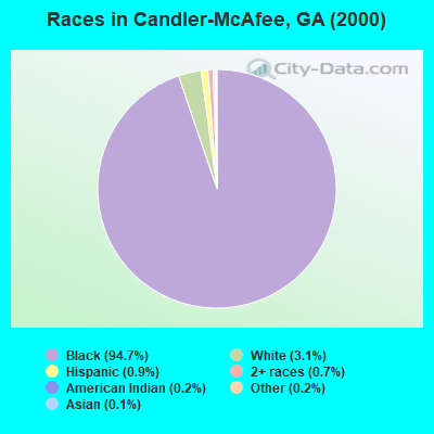 Races in Candler-McAfee, GA (2000)