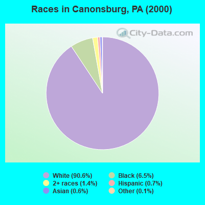 Races in Canonsburg, PA (2000)