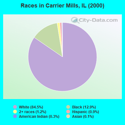 Races in Carrier Mills, IL (2000)