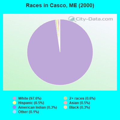 Races in Casco, ME (2000)