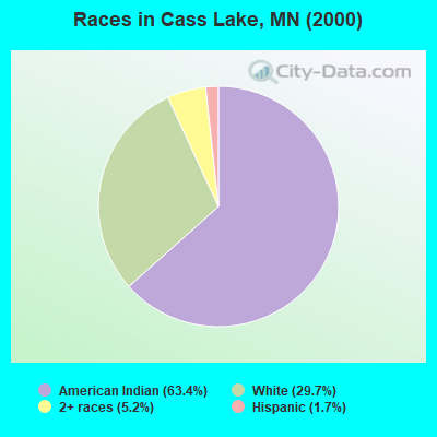 Races in Cass Lake, MN (2000)