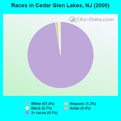 Races in Cedar Glen Lakes, NJ (2000)