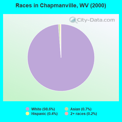 Races in Chapmanville, WV (2000)