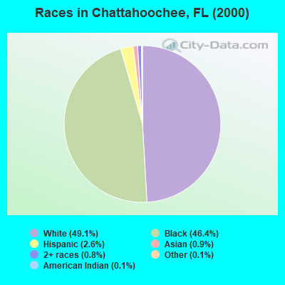 Races in Chattahoochee, FL (2000)