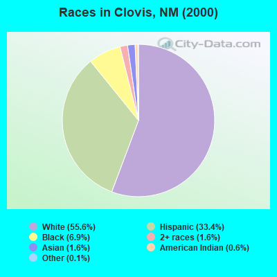 Races in Clovis, NM (2000)