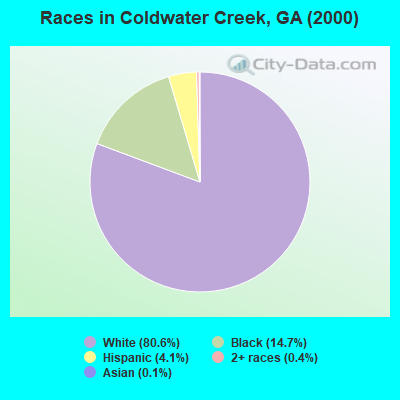 Races in Coldwater Creek, GA (2000)