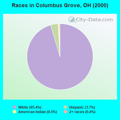Races in Columbus Grove, OH (2000)
