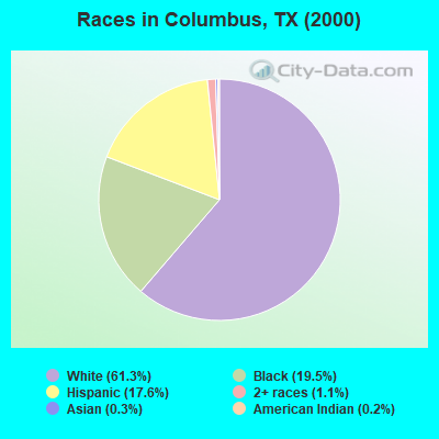 Races in Columbus, TX (2000)