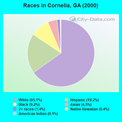 Races in Cornelia, GA (2000)