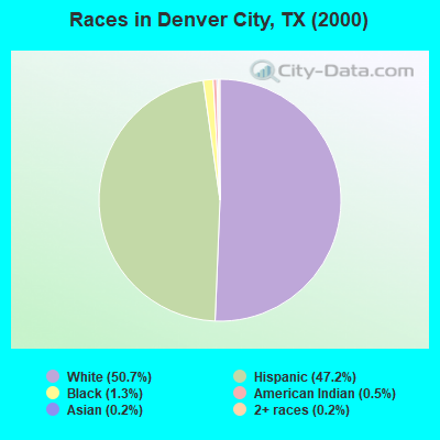 Races in Denver City, TX (2000)