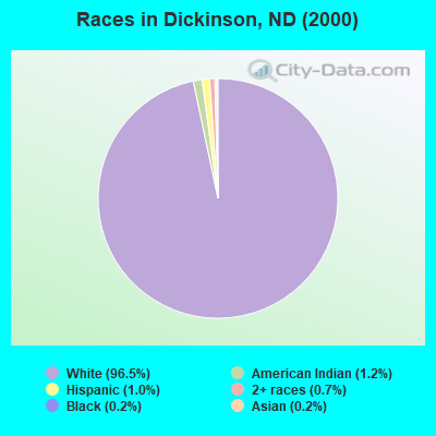 Races in Dickinson, ND (2000)