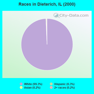Races in Dieterich, IL (2000)