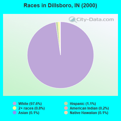 Races in Dillsboro, IN (2000)
