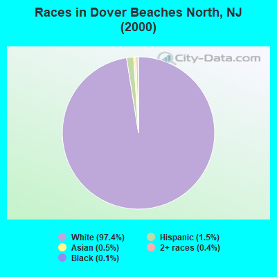 Races in Dover Beaches North, NJ (2000)