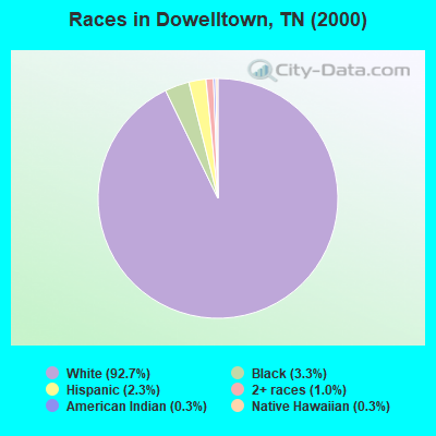 Races in Dowelltown, TN (2000)