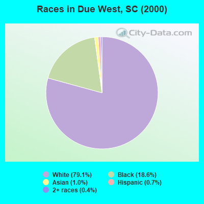 Races in Due West, SC (2000)