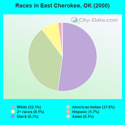 Races in East Cherokee, OK (2000)