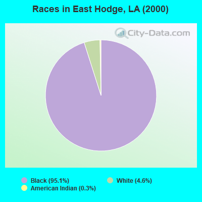 Races in East Hodge, LA (2000)