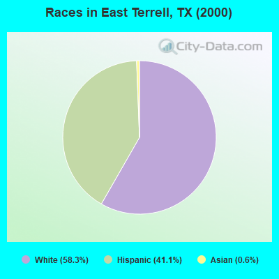 Races in East Terrell, TX (2000)