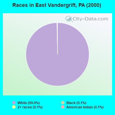 Races in East Vandergrift, PA (2000)