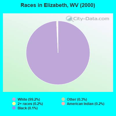 Races in Elizabeth, WV (2000)