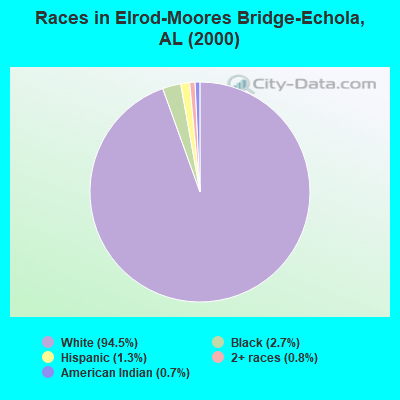 Races in Elrod-Moores Bridge-Echola, AL (2000)