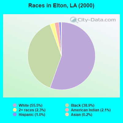 Races in Elton, LA (2000)
