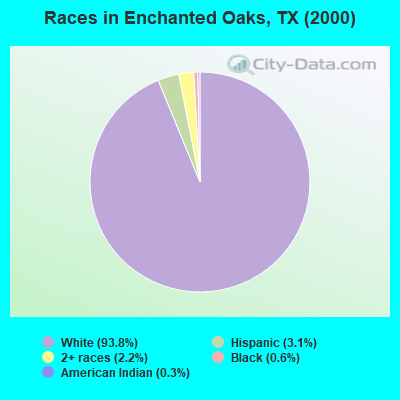 Races in Enchanted Oaks, TX (2000)