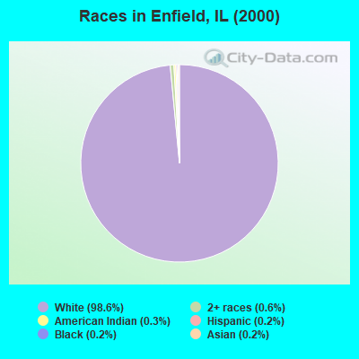 Races in Enfield, IL (2000)