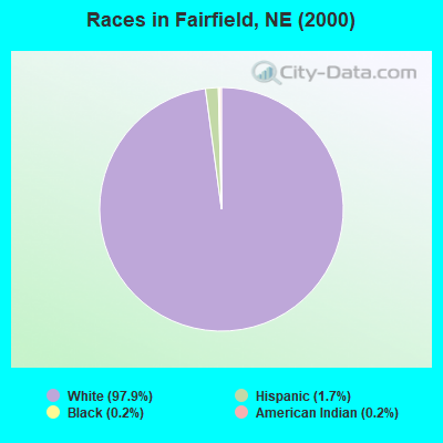 Races in Fairfield, NE (2000)