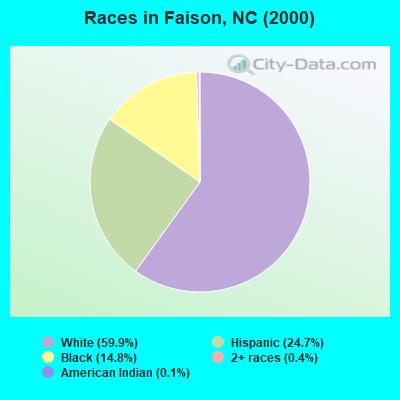 Races in Faison, NC (2000)