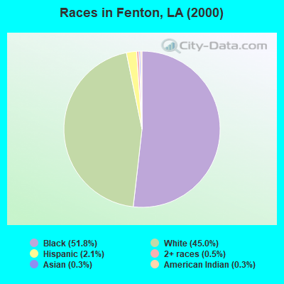 Races in Fenton, LA (2000)