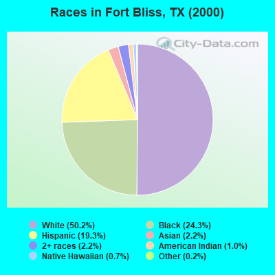 Races in Fort Bliss, TX (2000)