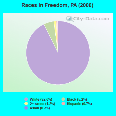 Races in Freedom, PA (2000)