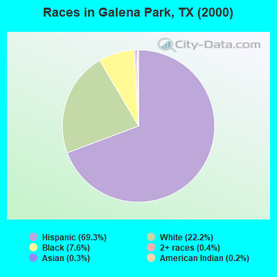 Races in Galena Park, TX (2000)