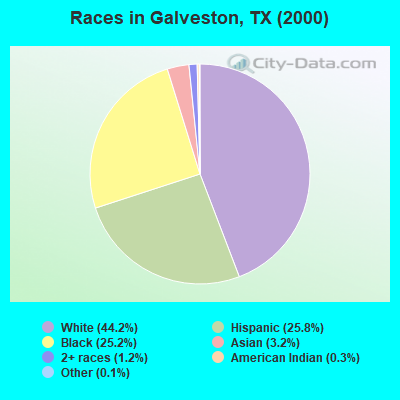 Races in Galveston, TX (2000)