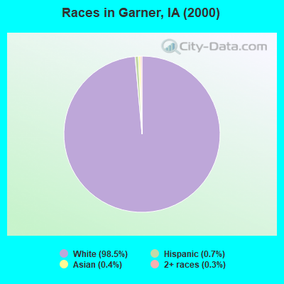 Races in Garner, IA (2000)