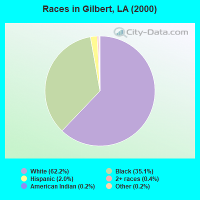Races in Gilbert, LA (2000)