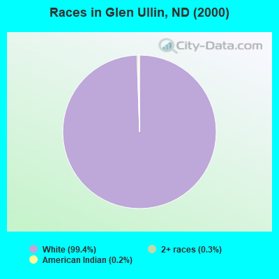 Races in Glen Ullin, ND (2000)