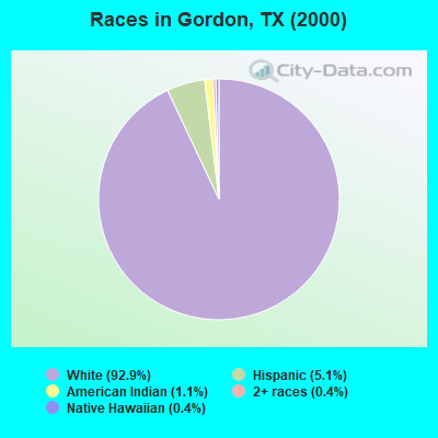 Races in Gordon, TX (2000)
