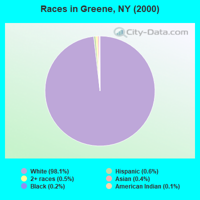 Races in Greene, NY (2000)